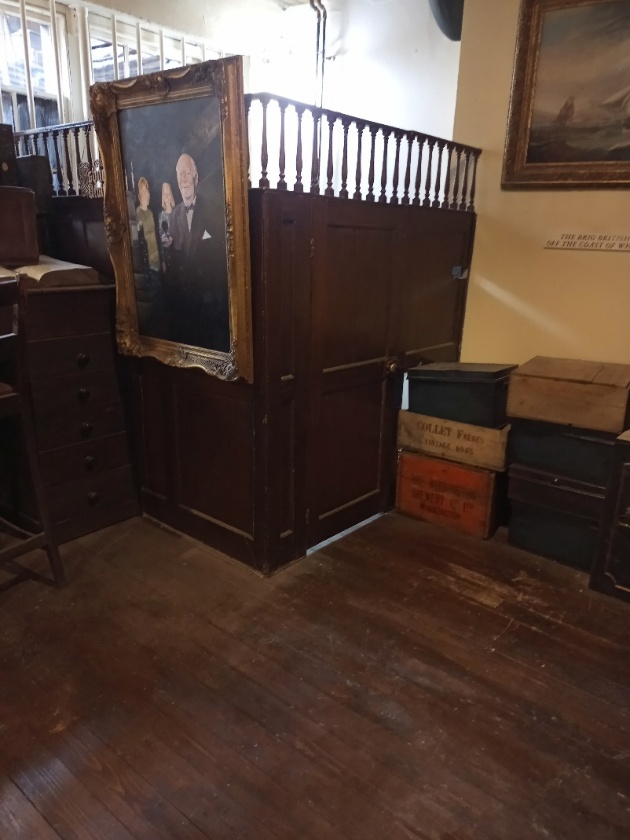 Corner store in the clerk's office